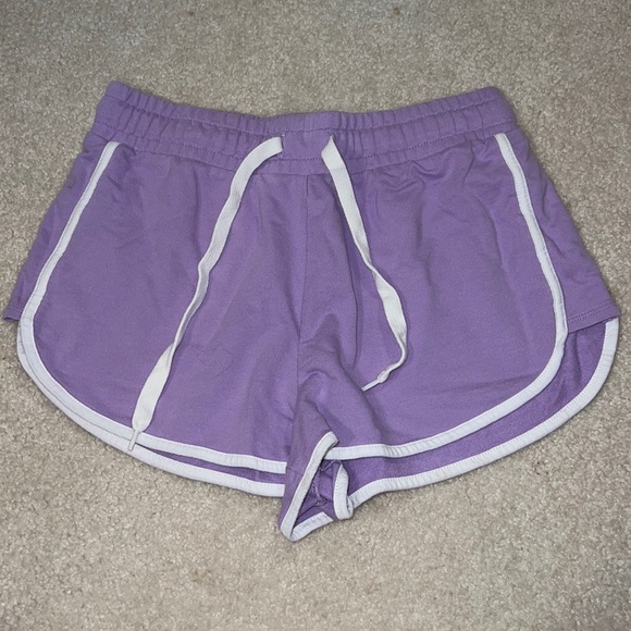 light purple sweat-shorts - Picture 1 of 2